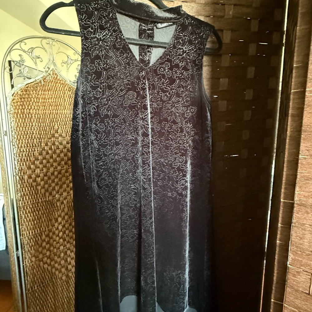 Doe & Rae velvet little Black Dress